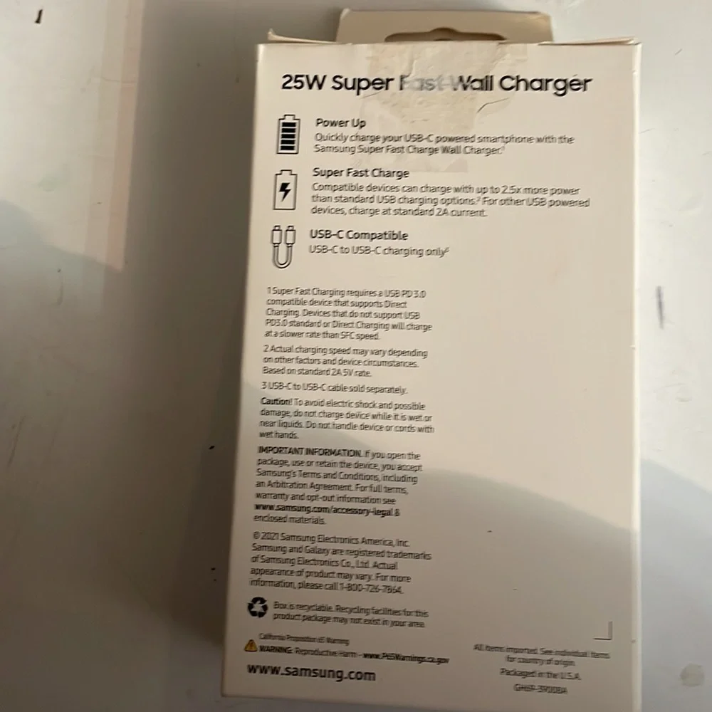 Samsung charger